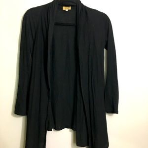Black Cardigan Cotton Long Sleeve size Small